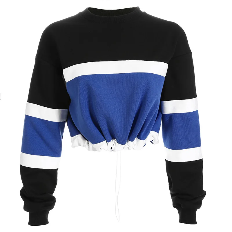 Женская свободная толстовка с капюшоном в стиле хип хоп пуловер модная осенне