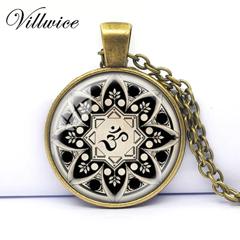 Горячее предложение украшения для йоги ожерельлье Ом символ ом буддизм дзен