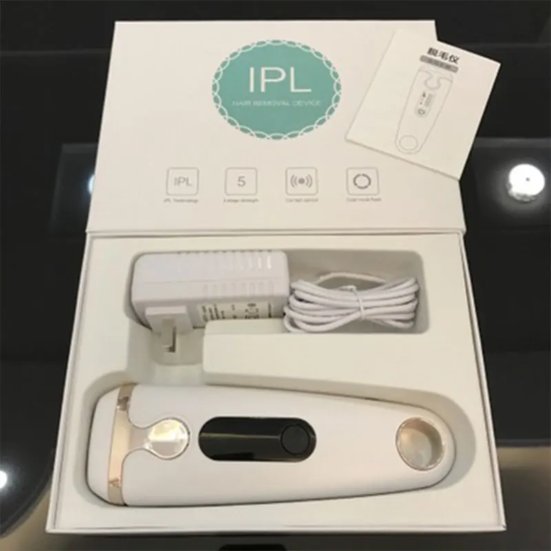 

Laser removal device IPL depilatory permanent hair removal 500000 flash contact body Leg Bikini female cream skin light device