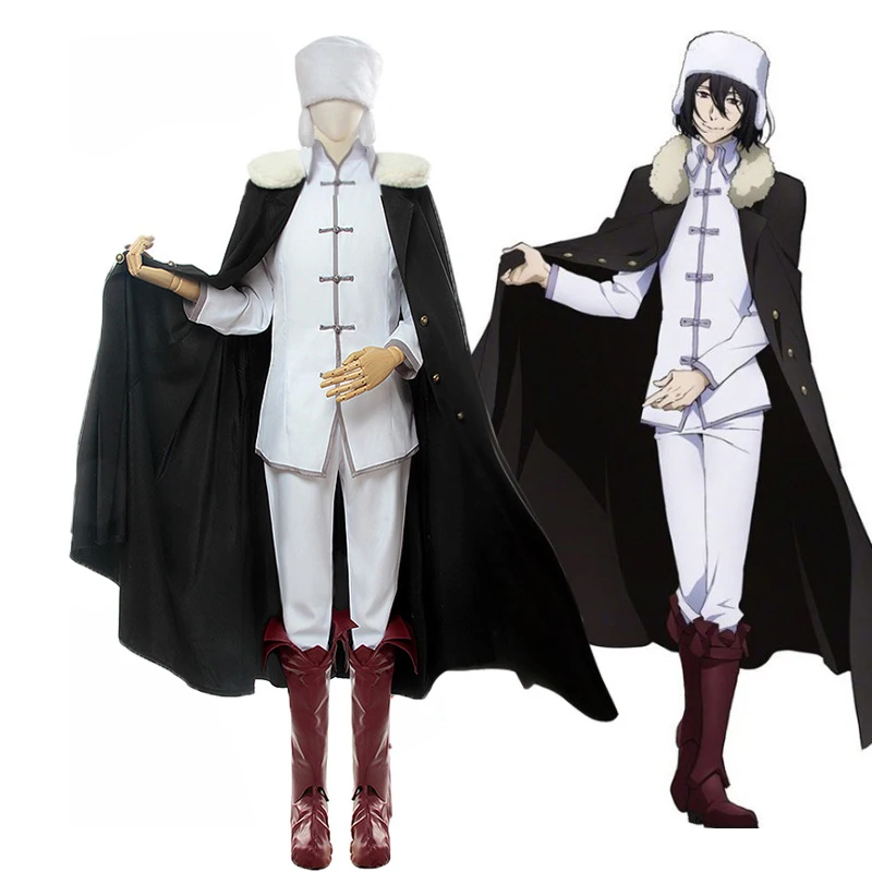 

Anime Bungou Stray Dogs 3rd Season Cosplay Costumes Fyodor Dostoyevsky Cosplay Costume Halloween Party Uniform