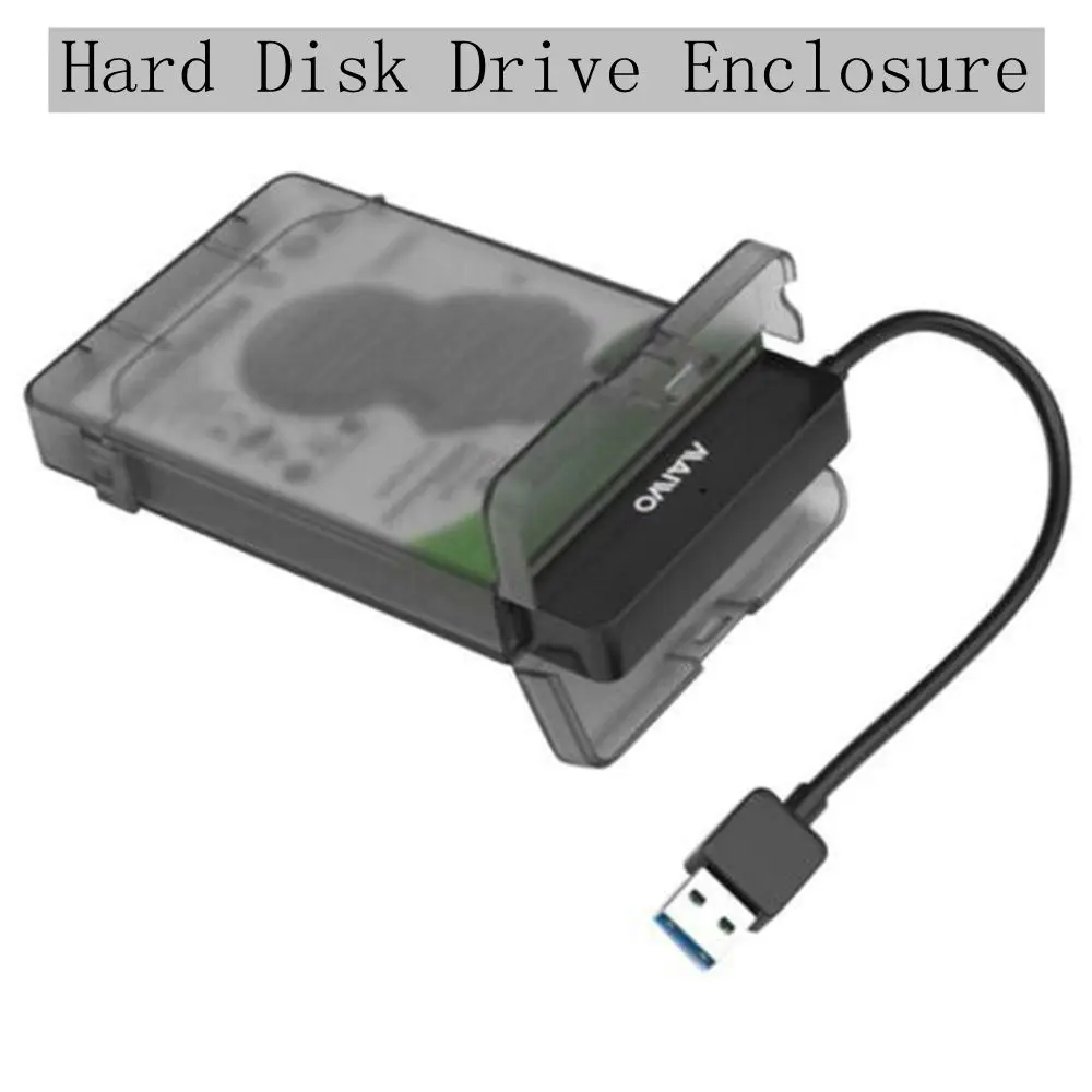 Чехол для жесткого диска 2 5 дюйма адаптер SATA к USB 3 0 корпус SSD HDD Box Usb Sata внешний