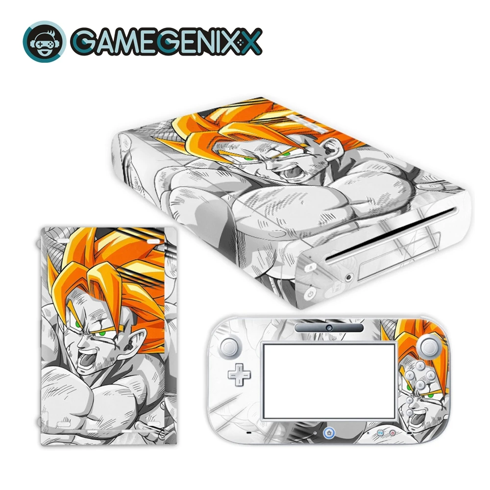 GAMEGENIXX наклейка на кожу виниловая наклейка защитная упаковка чехол для Nintendo WiiU-Dragon Ball