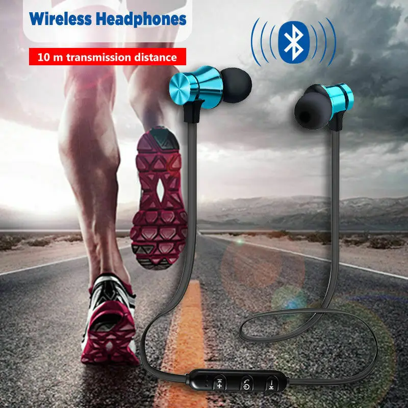 XT-11 магнитные Bluetooth наушники V4.2 стерео спортивные водонепроницаемые