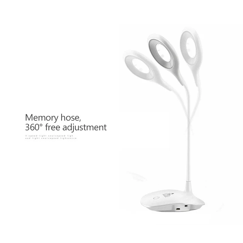 Современные настольные лампы LED защита глаз сенсорный выключатель настольная