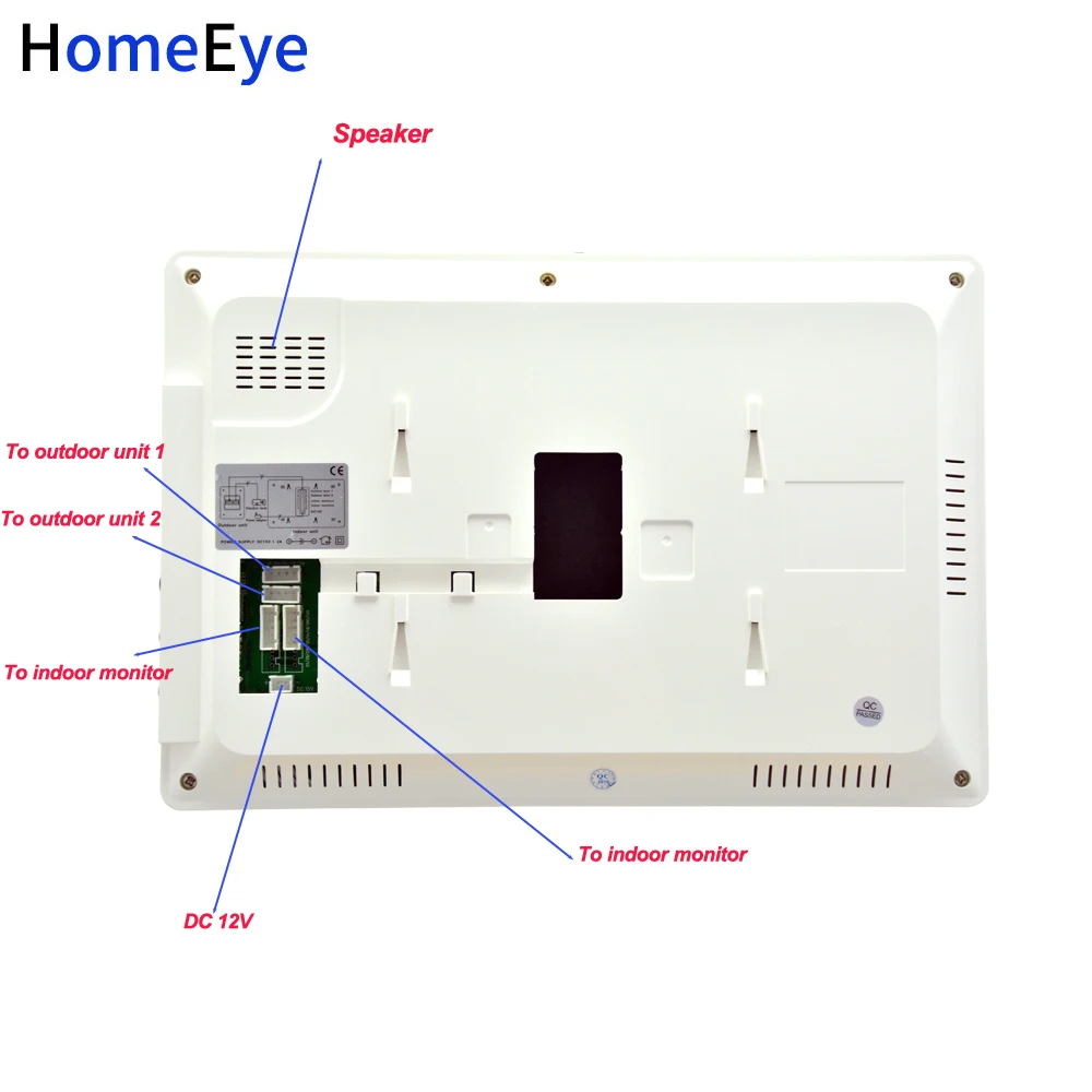 Видеодомофон HomeEye 10 'ƇV2 система домашнего контроля доступа + RFID кардридер 1200TVL
