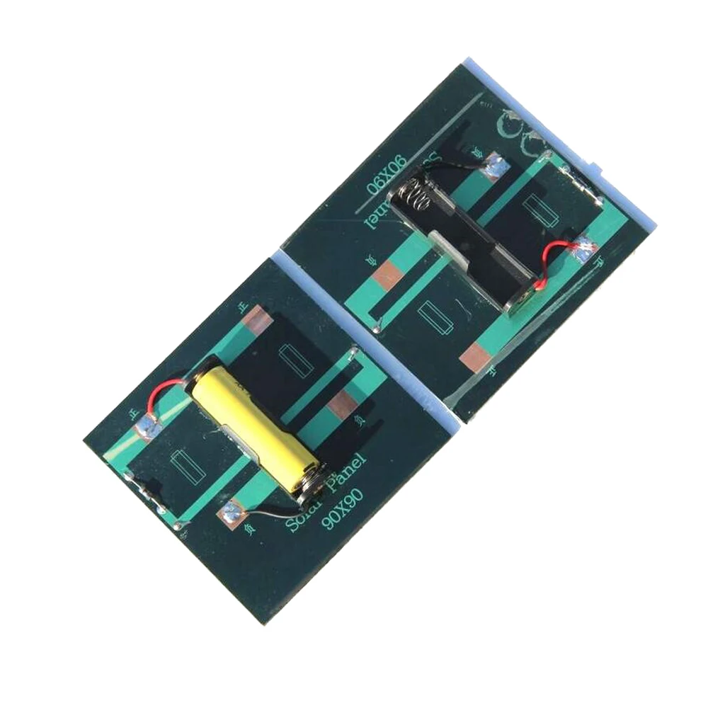 100 шт. 1 Вт 2 в 4 солнечные зарядные устройства для AA AAA перезаряжаемая батарея