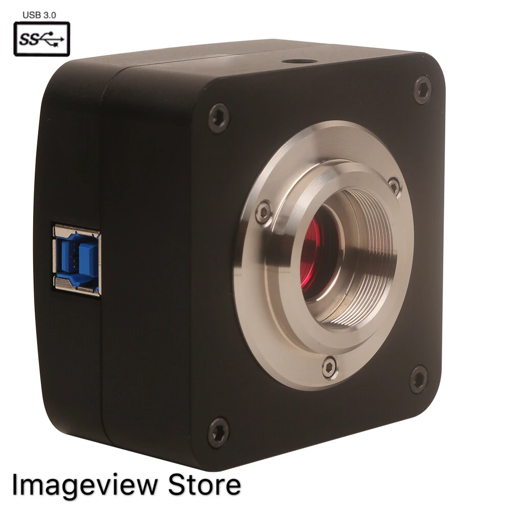 6.3MP E3CMOS06300KMA USB3.0 моно Sony IMX178 CMOS Mircoscope C mount окуляр камера EM106300A 30fps Imageview|Запчасти и