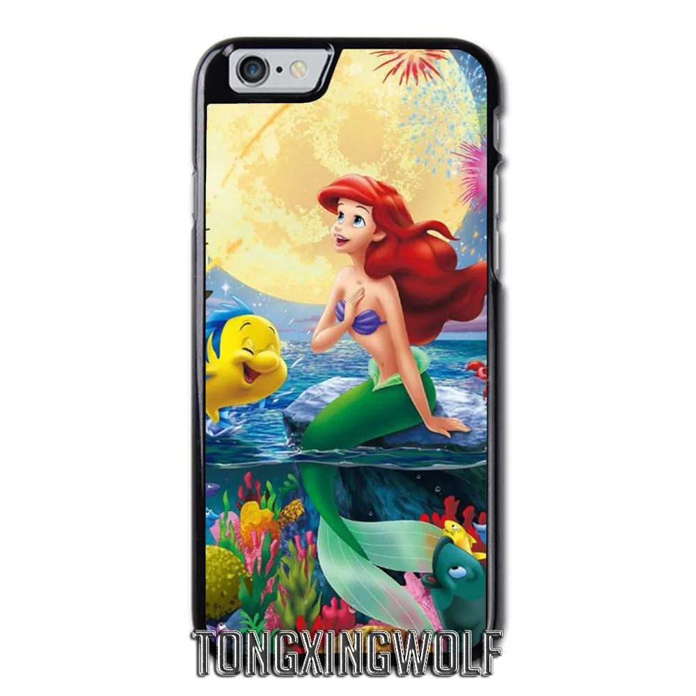 Anchor Ariel Little Merma Cover Case For HuaWei P8 P9 P10 P20 Lite Plus Nova 2S Y3 Y5 Y6 Y9 Honor 5C 5X 6X 7S 8 9 10 2017 2018 | Мобильные