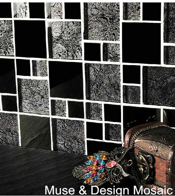 Европейское зеркало из нержавеющей стали черная металлическая Хрустальная