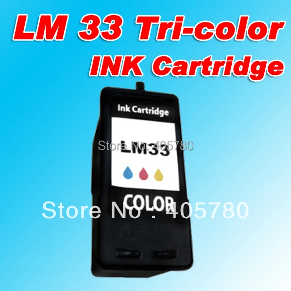 Цветной чернильный картридж LM 33 (18C0033C) совместимый с Lexmark LM33 Z800/X5200/X3300/X7100/