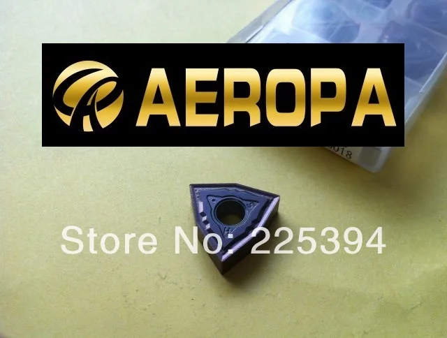 

WNMG080408-HS AE15TF, твердосплавная поворотная пластина AEROPA, фабричные розетки, пена, ЧПУ, машина