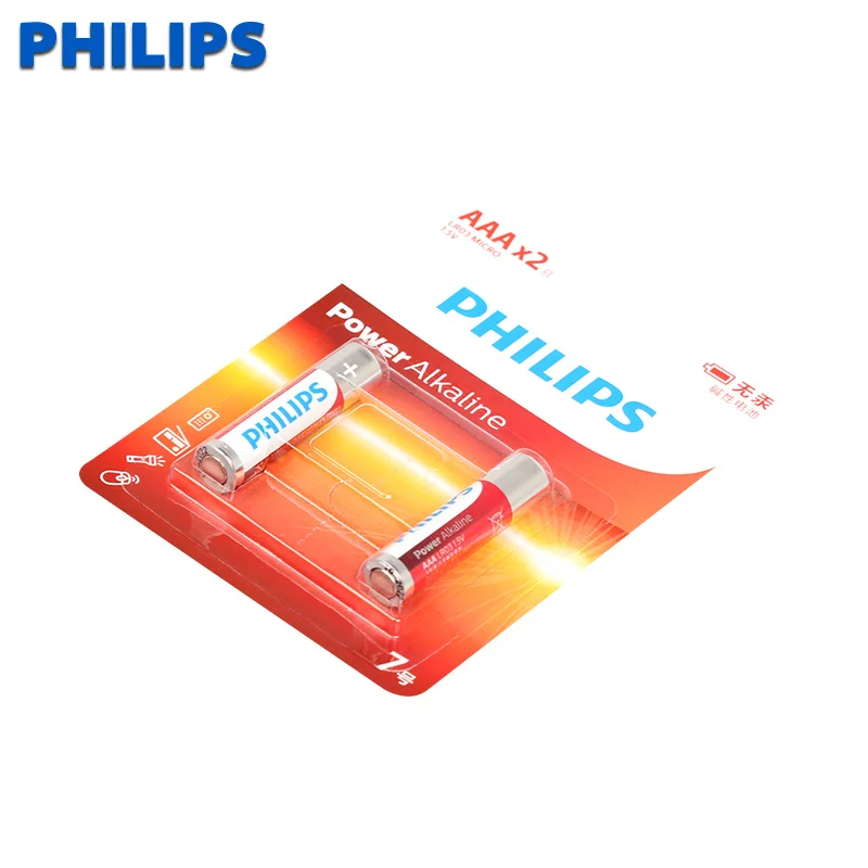 Philips 30 шт. высокая емкость 1 5 в сухие щелочные батарейки мощная Взрывозащищенная