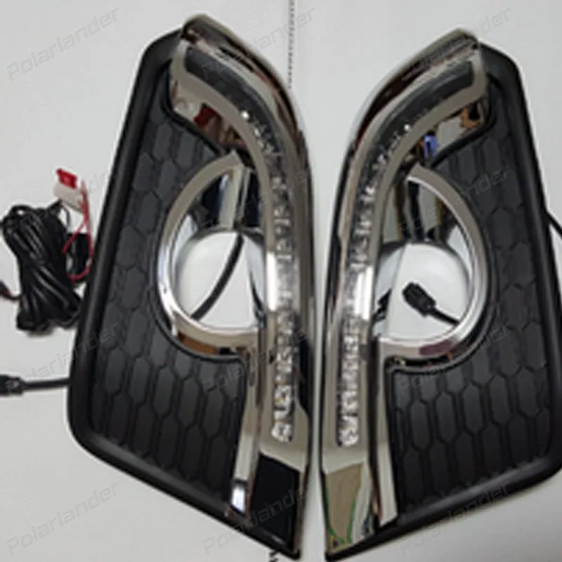 

1 pair auto accessory headlight with Daytime running lights For C/hevrolet C/aptiva 2014-2015 Car styling
