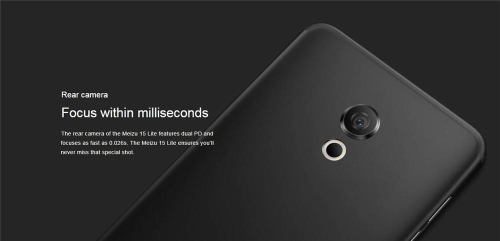 Meizu 15 Lite, глобальная версия M15, 4 ГБ, 64 ГБ, мобильный телефон, Восьмиядерный процессор Snapdragon 626, экран 5,46 дюйма, 1920x1080 P, быстрая зарядка
