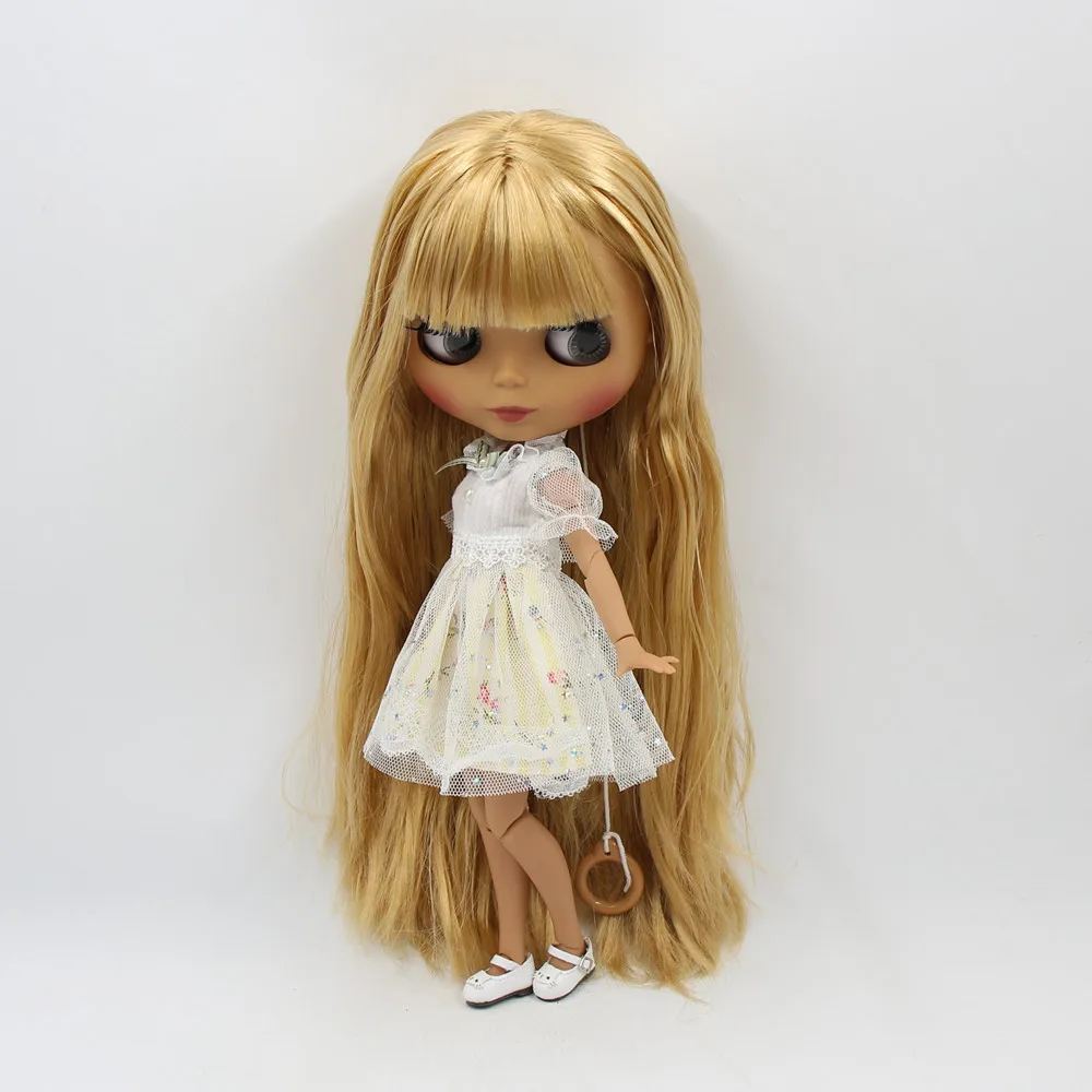 Ледяной DBS Blyth 1/6 bjd кукла BL3167 с черной кожи телесного цвета шарнирное тело и