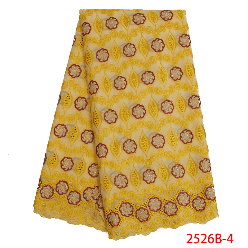 African Fabric Lace With Stones Swiss Voile High Quality Cotton Trim Sewing Accessories For Dress GD2526B-1 | Дом и сад