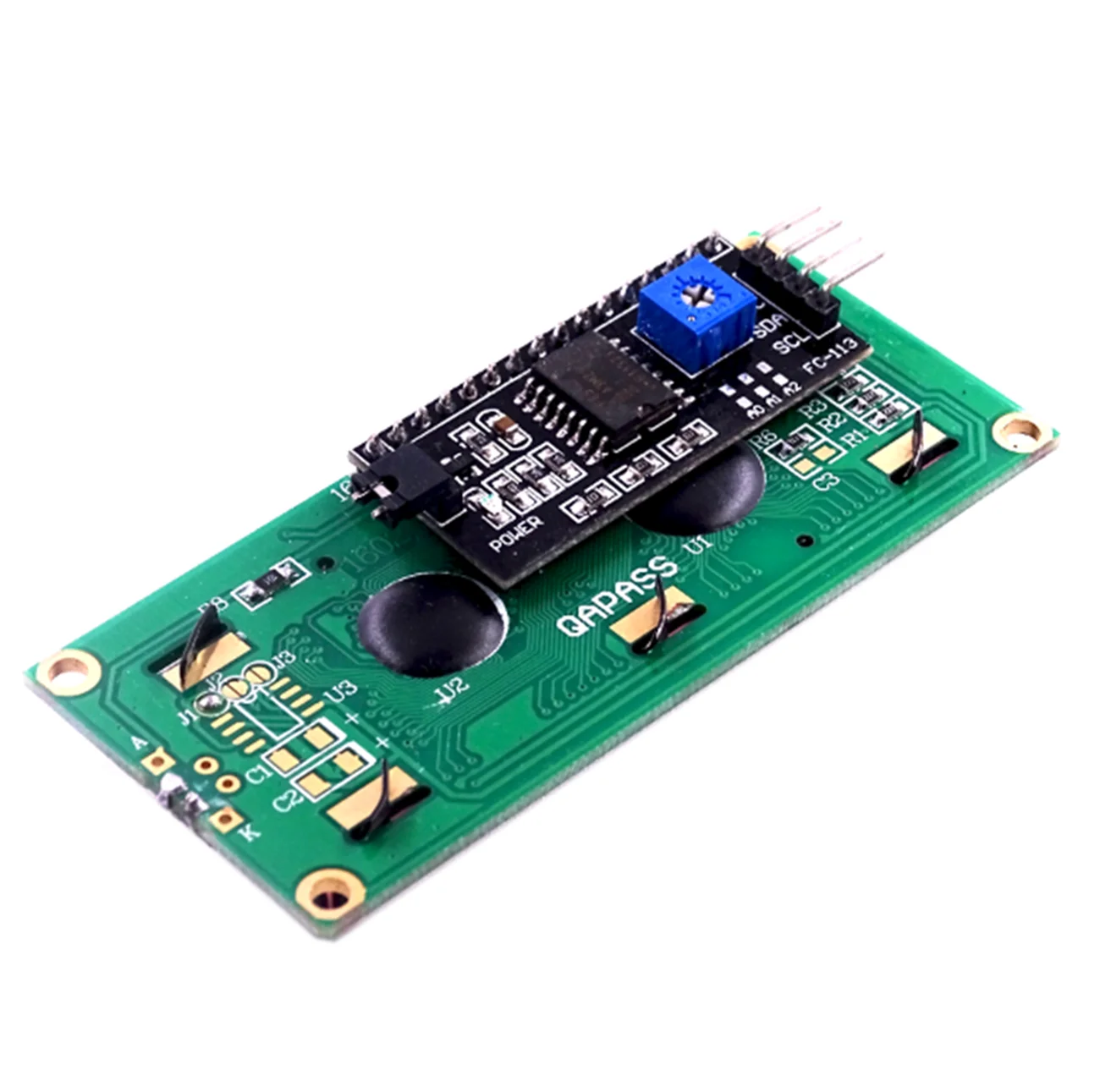 Модуль ЖКД синий зеленый экран IIC/I2C 1602 для arduino LCD UNO r3 mega2560 LCD1602|Аксессуары