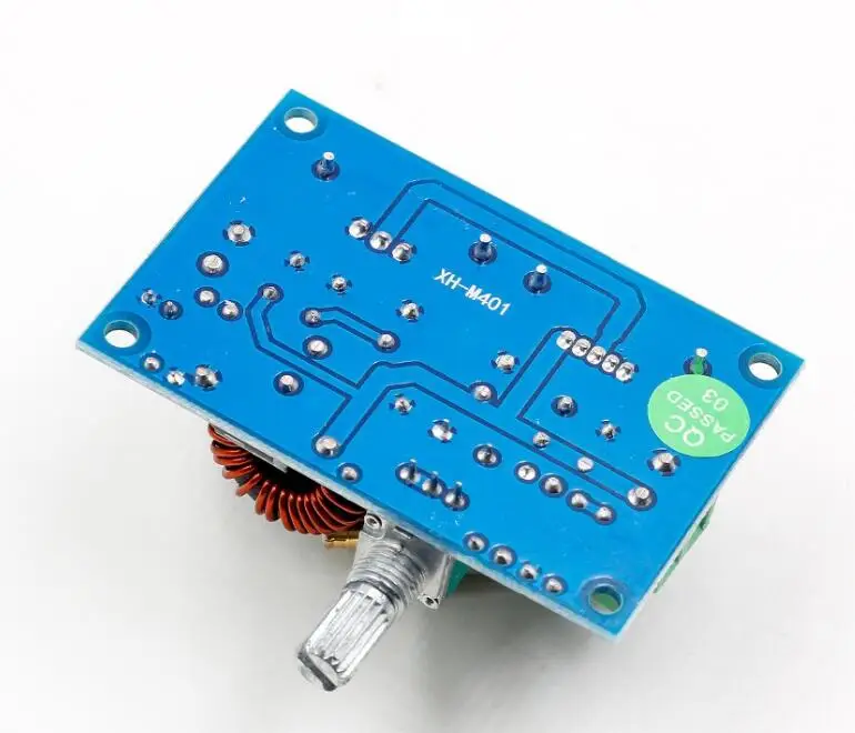 XH M401 DC понижающий преобразователь модуль питания XL4016E1 PWM регулируемый от 4 40 В до 1