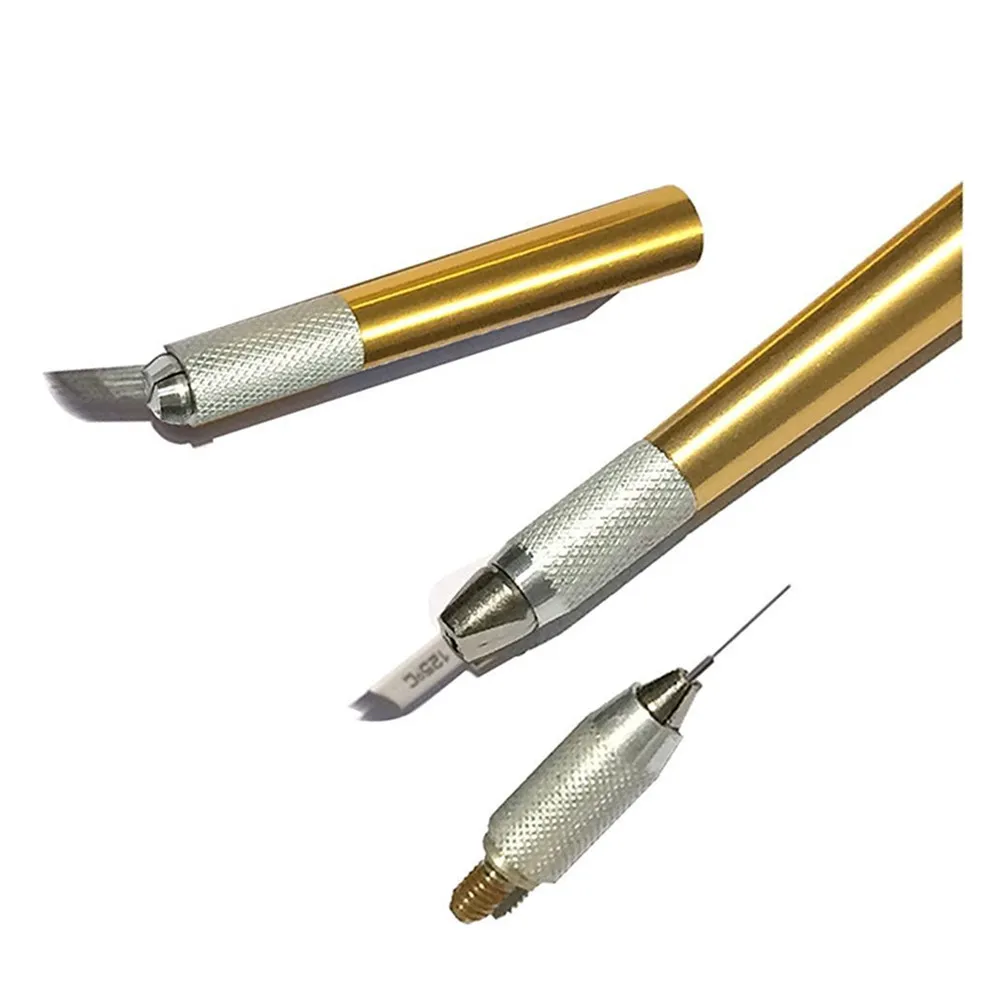 5 шт. ручка для микроблейдинга бровей с иглами| |