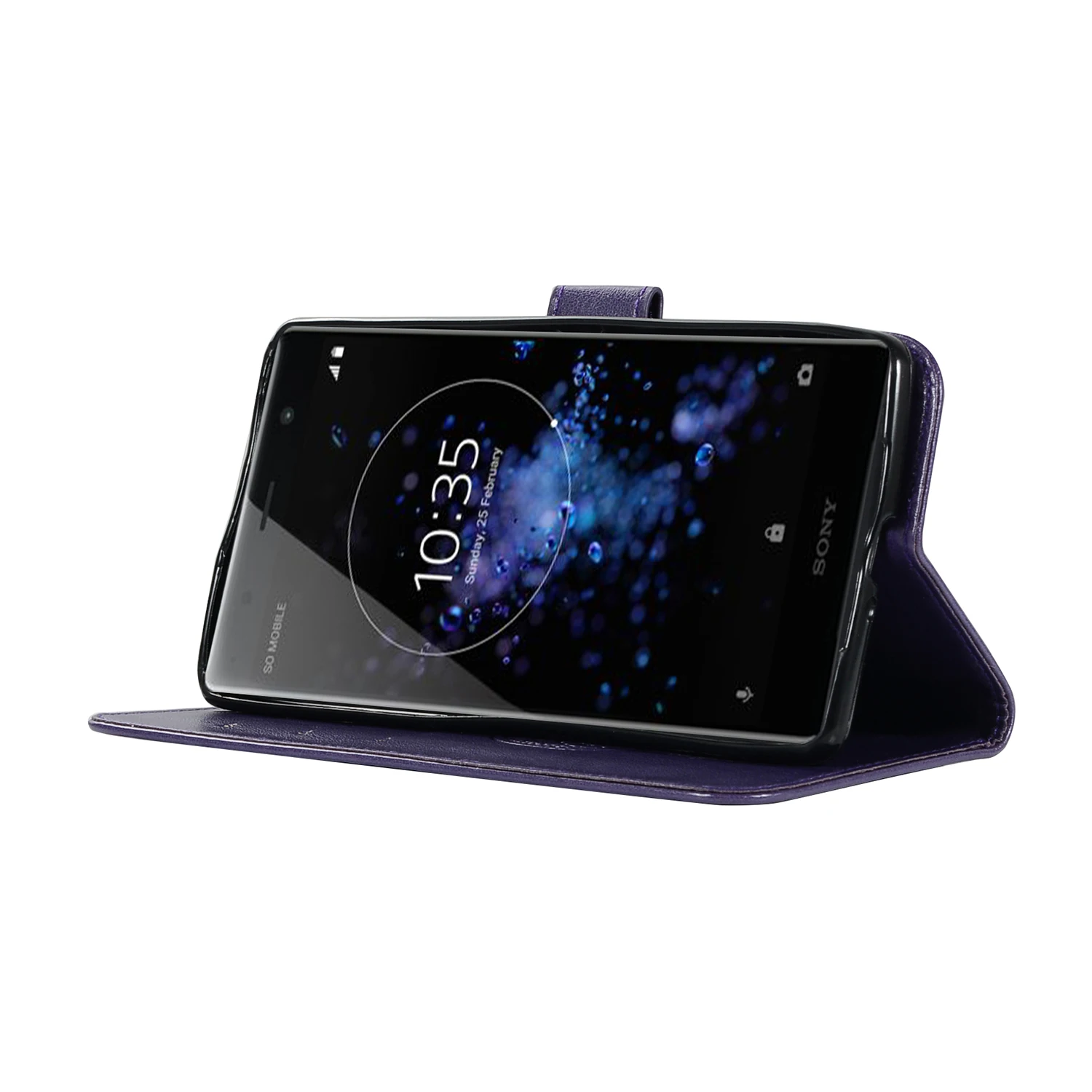 Флип-кейс для Sony Xperia XZ2 Premium чехол WiMAX 2 + SOV38 PF12 H8116 H8166 кожаный телефона | Мобильные