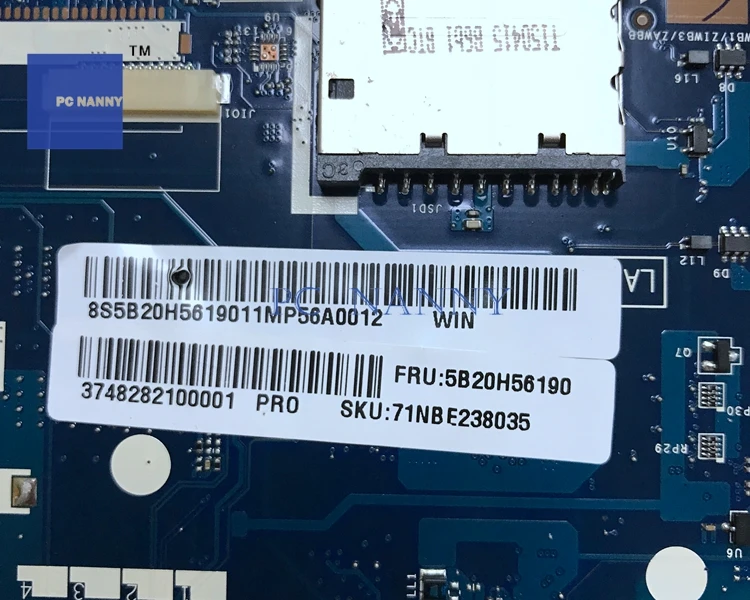 Материнская плата PCNANNY 5B20H56190 для Lenovo LA B092P Intel Core B50 70 материнская