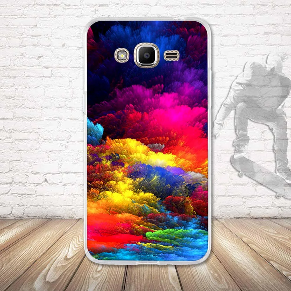 Роскошный чехол из ТПУ для Samsung Galaxy J2 Prime G532 SM-G532F задняя крышка чехлы G532F защитный |
