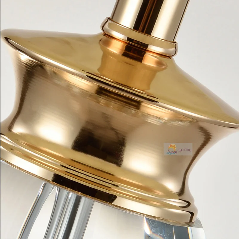 Настольная лампа для учебы современная настольная с кристаллом Свадебный