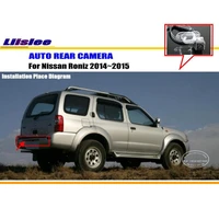 car rear view camera for nissan roniz 20142015 reverse vehicle parking back up hd ccd cam rca ntst pal license plate light