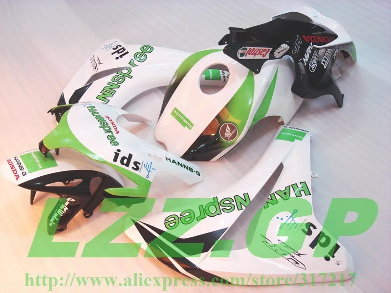 

Injection fairing for HONDA CBR1000RR 2008 2009 2010 2011 CBR1000 RR 08 09 10 11 #S5EE1 fairing parts Green black white + tank