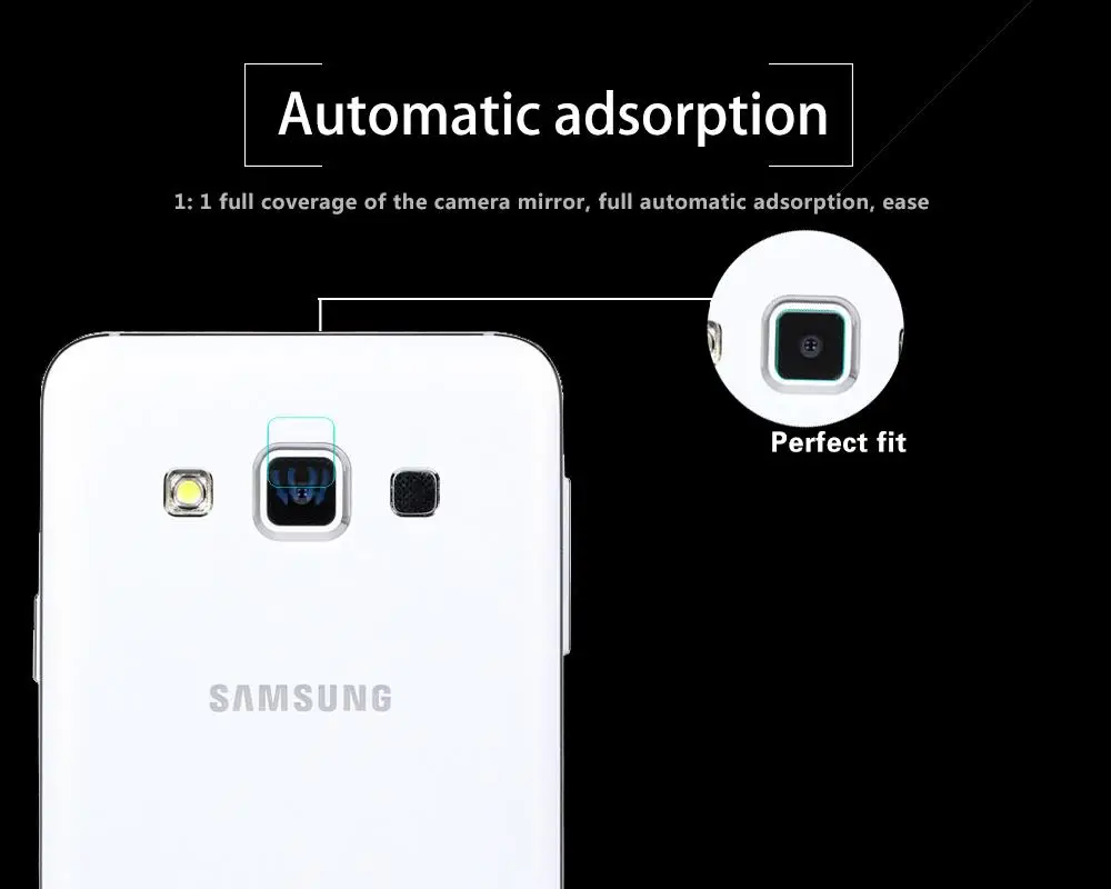 Защитная пленка для задней камеры из закаленного стекла Samsung Galaxy A3 A5 A7 A8 A3000 A5000 A7000