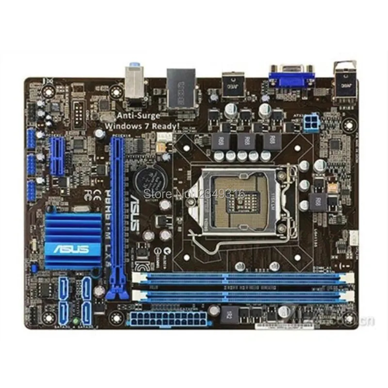 Материнская плата для настольного компьютера Asus P8H61 M LX3 PLUS H61 Socket LGA 1155 i3 i5 i7 DDR3 16G uATX