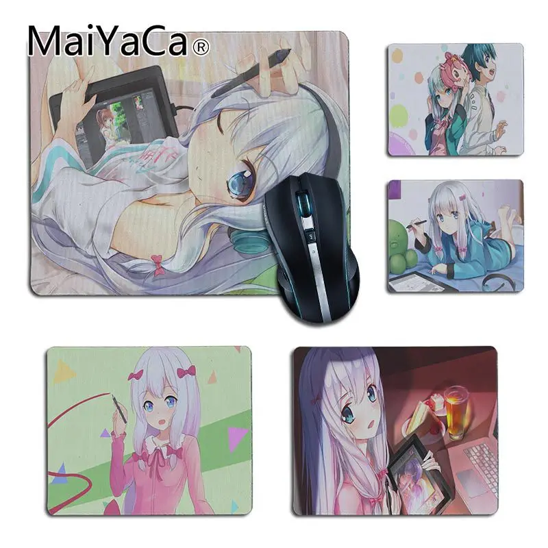 MaiYaCa Boy Gift Pad Eromanga sensei Izumi Sagir kawaii Girls mouse pad anime Laptop PC Mice Mat gaming Mousepad | Компьютеры и офис