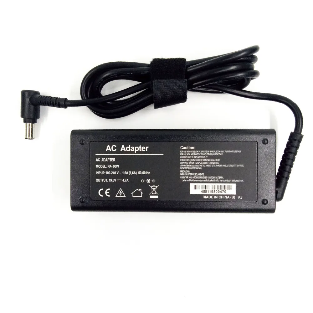 19 5 V 4.7A AC адаптер Зарядное устройство для SONY VAIO VGP AC19V20 AC19V29 AC19V31 AC19V32 AC19V33