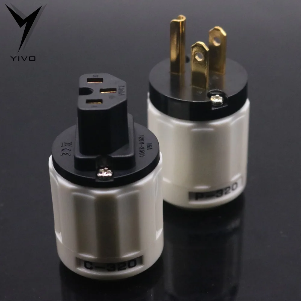 XSSH йиво аудио P 320 C OEM Hi Fi большая мощность кабель родий позолоченный медный