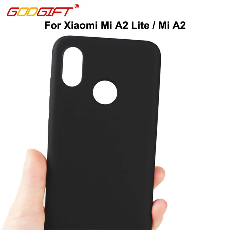 Чехол GodGift для Xiaomi Mi A2 Lite Роскошный Матовый силиконовый мягкий чехол телефона