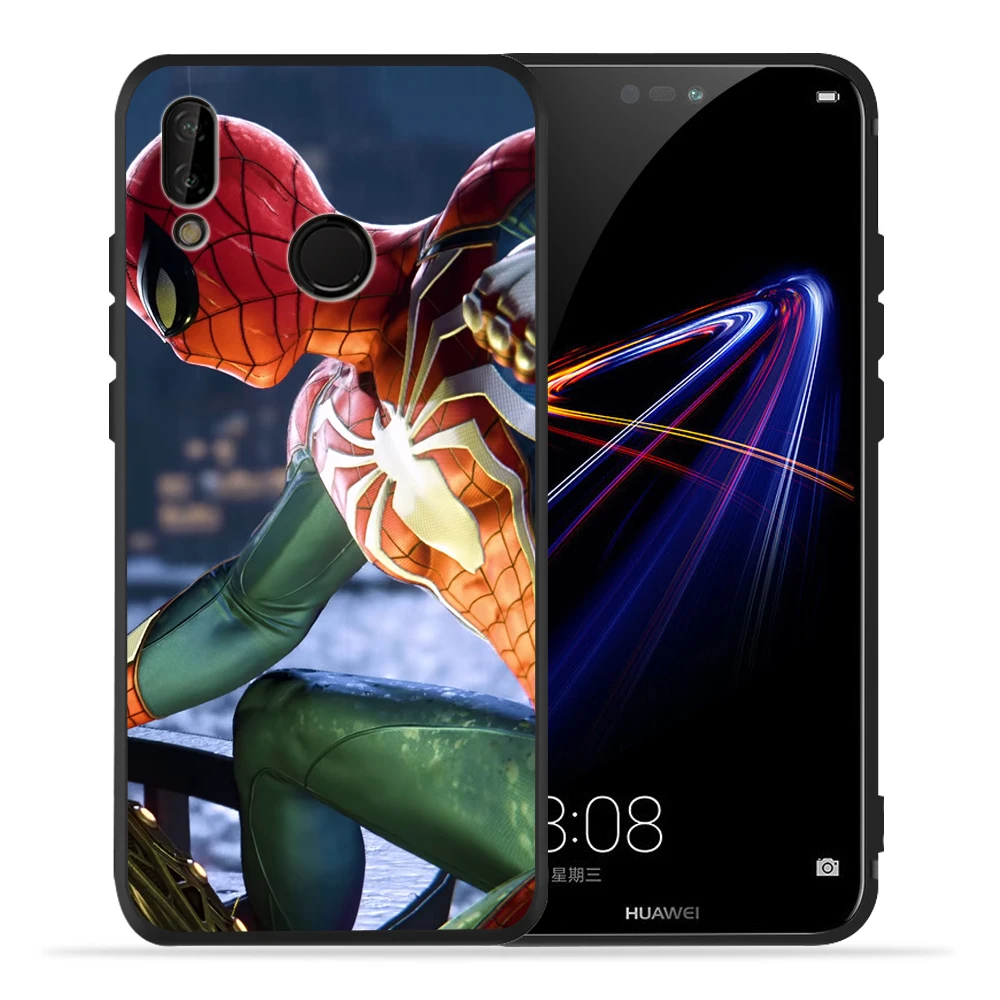 15 Чехол Марвел, Мстители, паук-герои в масках, для huawei P30 Pro для huawei p20 lite Коврики 20 X Honor 8 10 P Smart Etui Coque Мягкий силиконовый чехол - Цвет: 15