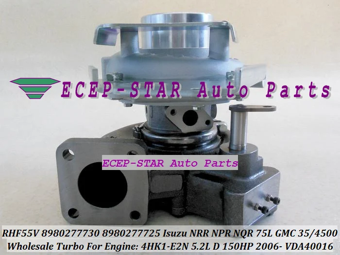 Турбокартридж CHRA RHF55V VDA40016 VKA40016 vietnam 898027 7725 8980277720 8980277721 8980277722 8980277735 4HK1 E2N|turbo