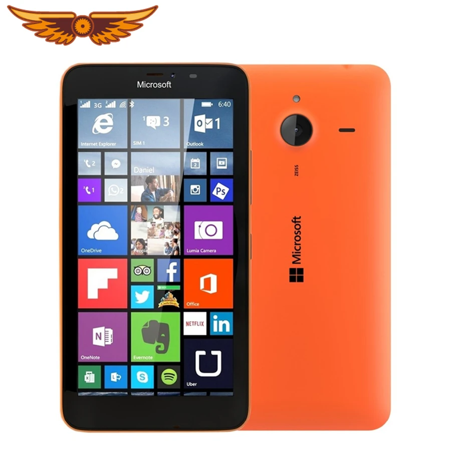 Оригинальный Nokia Lumia 640 и 640XL с одной SIM картой двумя картами 5 0 дюйма 8 Мп