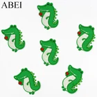 10 шт.лот Мультяшные милые морские животные патчи с утюгом для малышей детей Детская одежда пришивной значок сделай сам одежды наклейки ручной работы аппликации