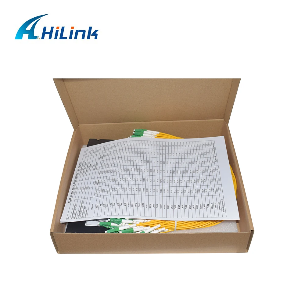 Оптический PLC сплиттер 1x32 plc модуль ABS Тип коробки LC/UPC разъем 1 м|Оптоволоконное