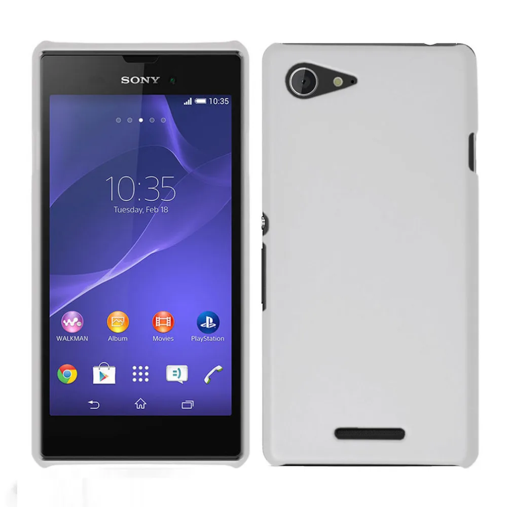 HIGH Quality Fashion Frosted Matte Plastic Hard sFor Sony Xperia E3 Case For D2203 D2206 Cell Phone Cover |