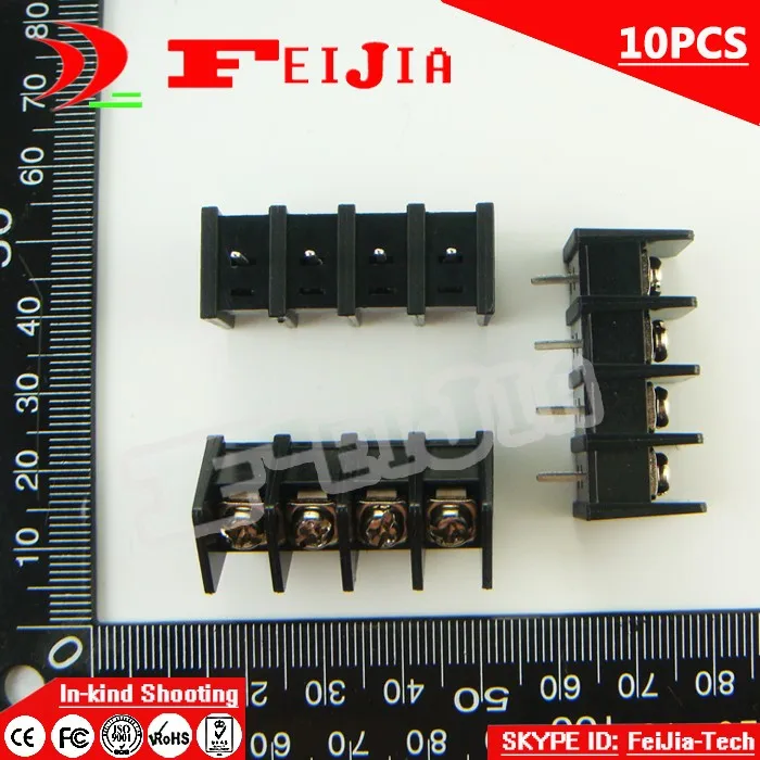10 шт. Клеммная колодка 35 8 25 4p/35 мм 4 контакта|barrier terminal block|screw blockterminal block |