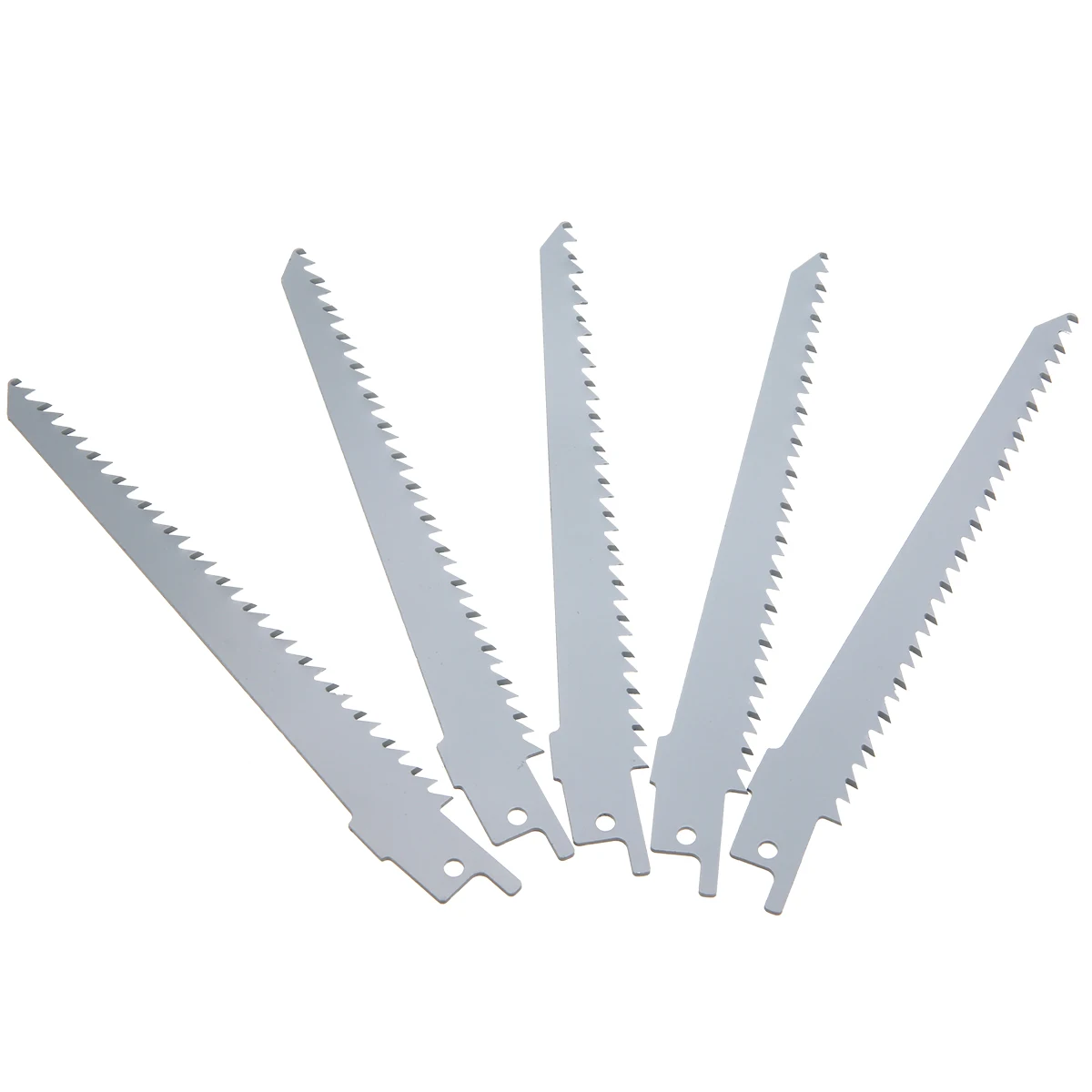 

5Pcs HCS Saw Blades 6" 150mm Extra Sharp HCS Reciprocating Sabre Saw Blades S644D For Wood Hand & Power Tool Accessories