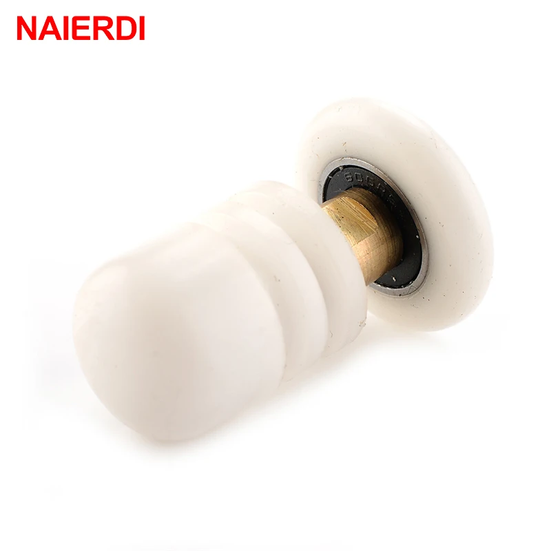 Латунные колеса для душа NAIERDI сменные дверей ролики резиновые душевых кабин