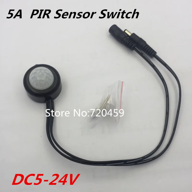 Home 17 Sensor de Corpo Sensor de Movimento para Única Interruptor Levou Infravermelho Cor Tira Conduzida Dc5-24v Pir