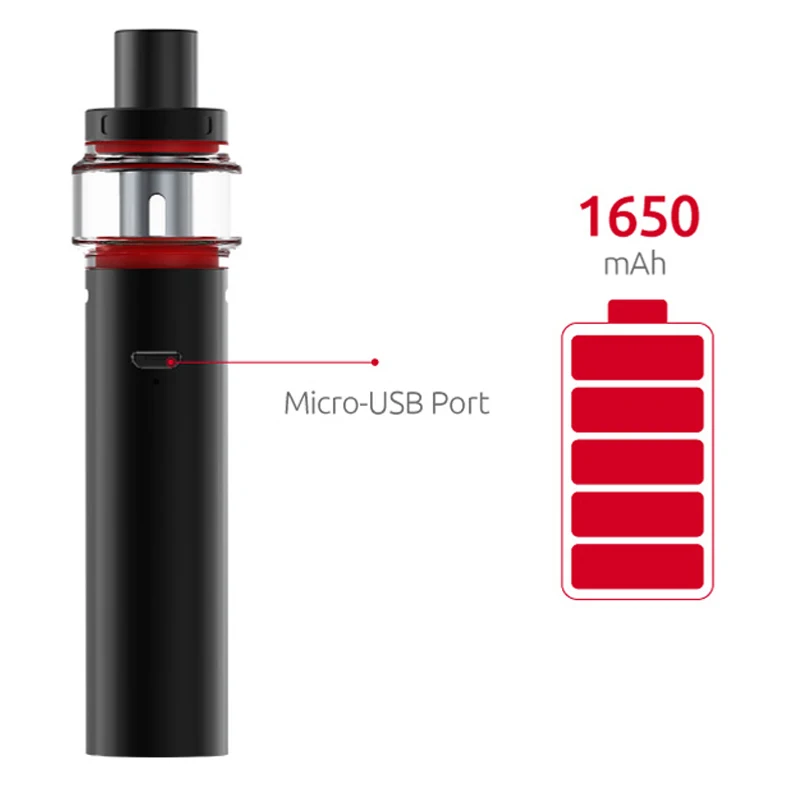 SMOK Vape ручка 22 светильник испаритель с 1650 мАч 4 мл распылитель электронная