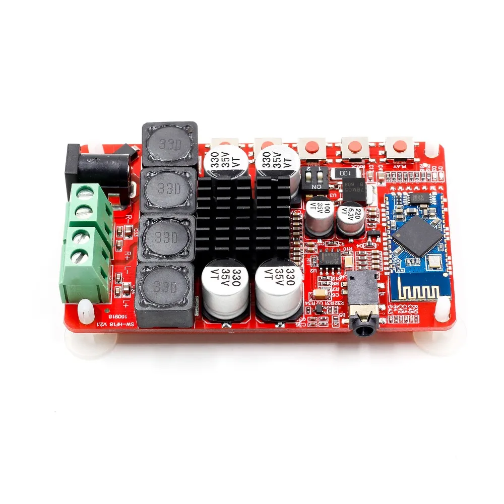 25 Вт+ 25 Вт TDA7492 CSR8635 беспроводной Bluetooth 4,0 аудио приемник усилитель доска NE5532 предусилитель