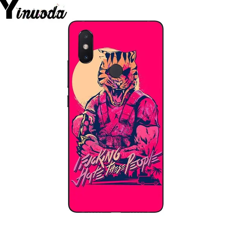 Телефонный чехол Yinuoda Hotline Miami 2 с неверным номером на Steam Owl для Xiaomi Mi 6 Mix2 Mix2S Note3 8 8SE