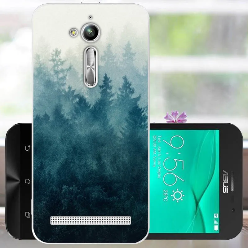 Чехол FANATU из мягкого ТПУ ASUS Zenfone Go ZB500KL 5,0 дюймов защитные колпаки для задней панели Fundas для ASUS Zenfone Go ZB500KL чехол для телефона - Цвет: SLT