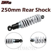 250mm motorcycle suspension shock absorber spring 400lbs for go kart buggy quad atv 70cc 110cc 125cc dirt bike not hydraulic